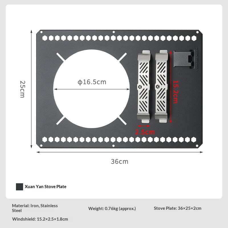 XD-5F cassette stove pressure-stabilizing burner