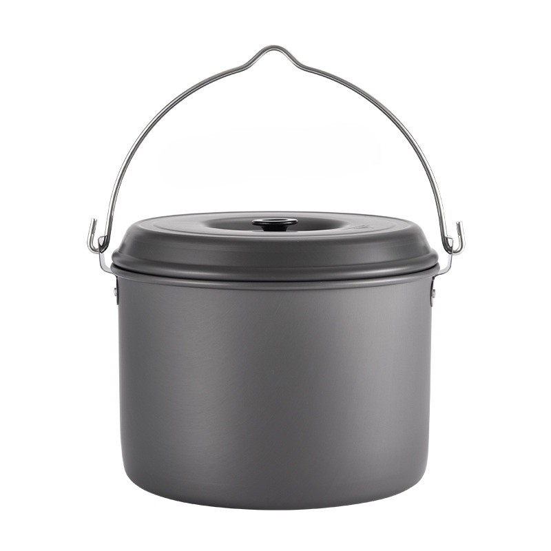 Large Capacity Aluminum Alloy Camping Hanging Pot