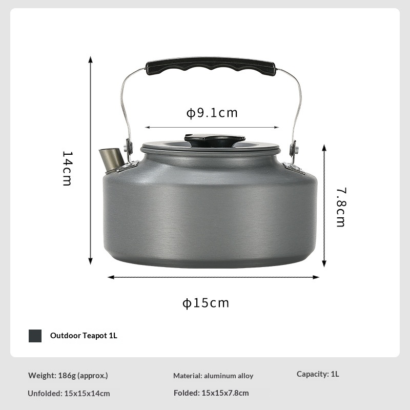 Aluminum Alloy Portable Kettle