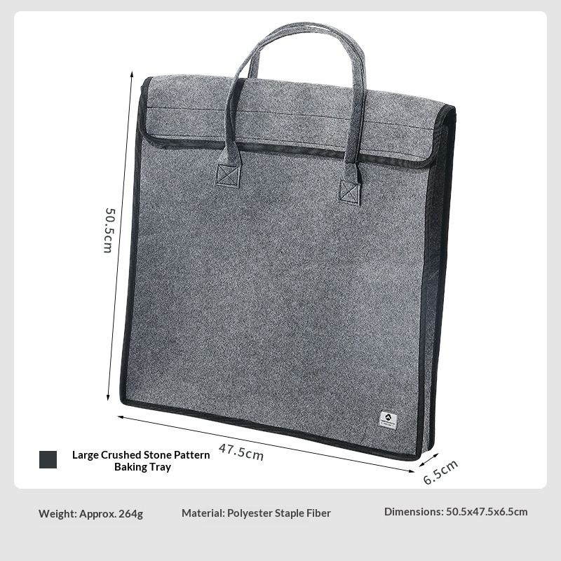 GRW-33-B Grained Stone Grill Plate Storage Bag