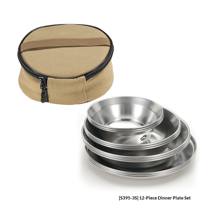 S395 Stainless Steel Dinner Plate