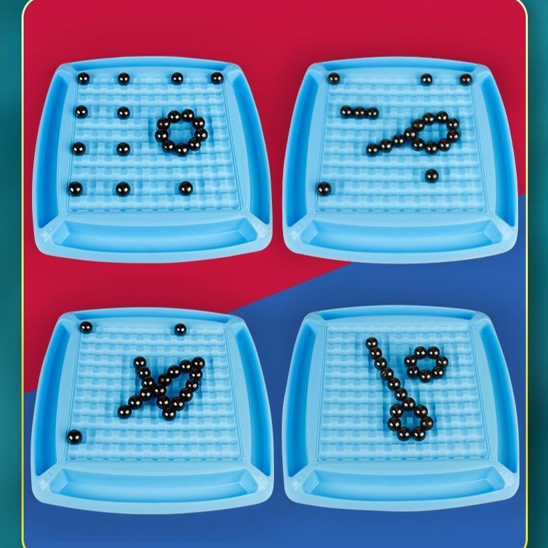 เกมวางแผนบนโต๊ะสำหรับพ่อแม่และลูกแบบแม่เหล็ก