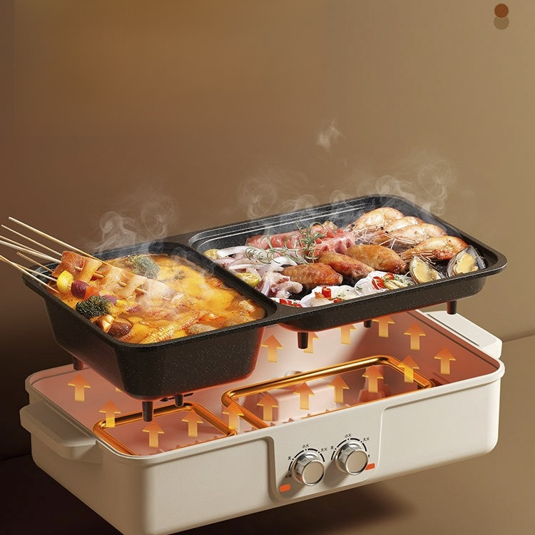 燒烤多功能電火鍋