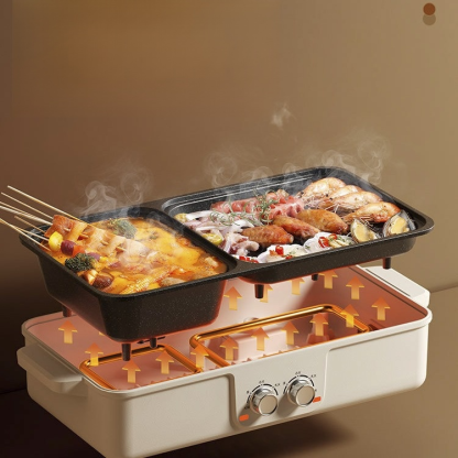 燒烤多功能電火鍋