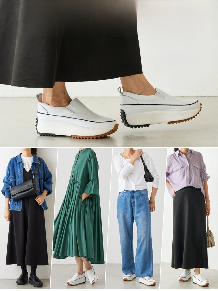 【日本足科監製】4E寬楦・拇指外翻救星｜美姿矯正搖搖鞋（視覺增高6cm）