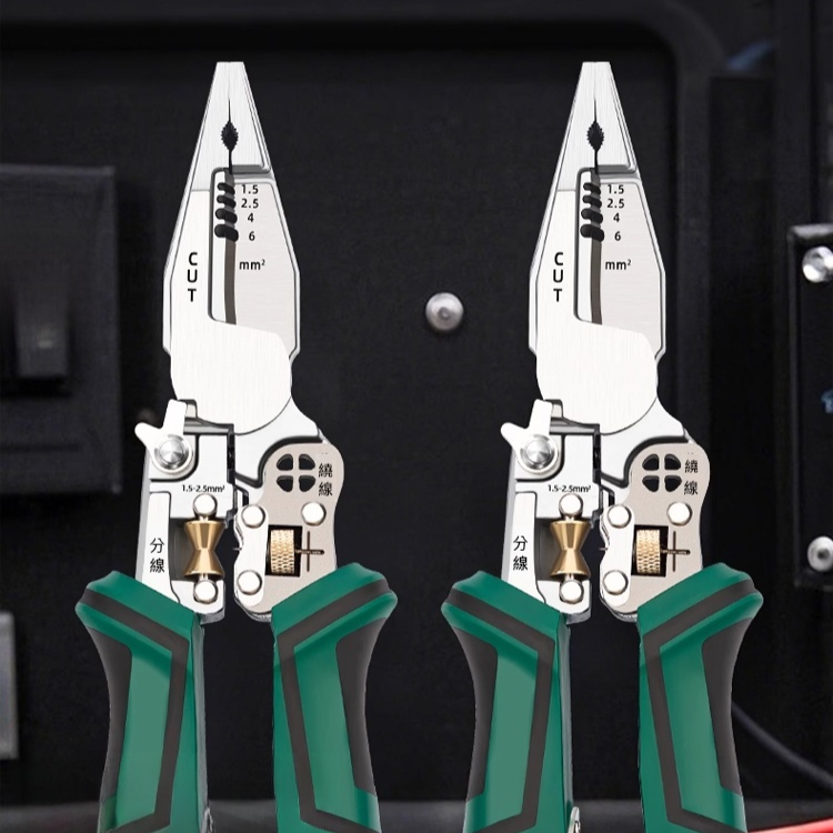 【十合一】多功能尖嘴測電剝線鉗