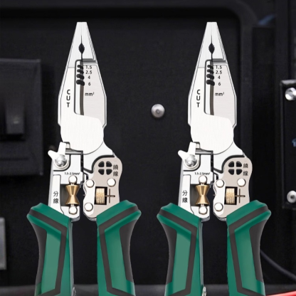 【十合一】多功能尖嘴測電剝線鉗