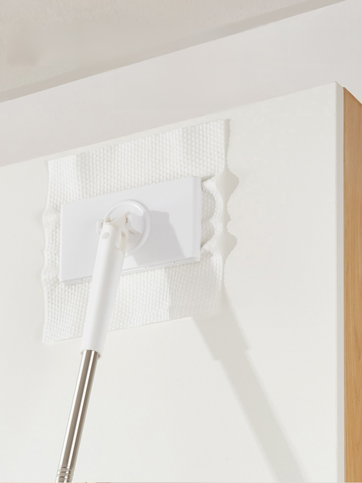 懶人自動夾布拖把洗臉巾清潔拖把免手洗衛生間