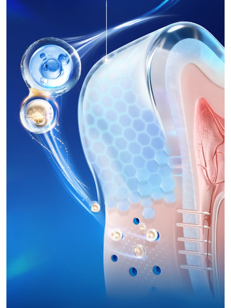 封堵促生羥基磷灰石修護牙膏