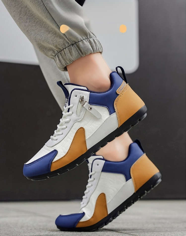 百搭皮面休閒運動鞋