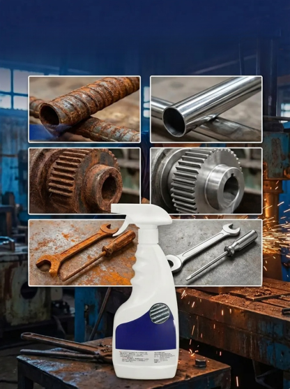 【快速除鏽】強力鋼鐵除鏽劑