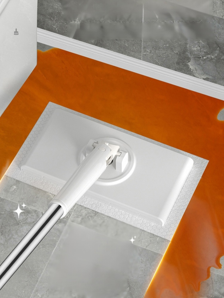 懶人自動夾布拖把洗臉巾清潔拖把免手洗衛生間