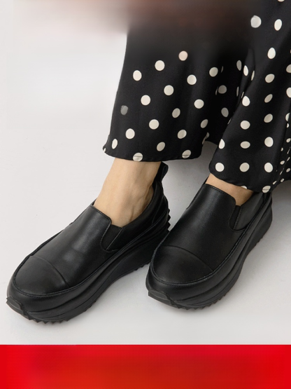 【日本足科監製】4E寬楦・拇指外翻救星｜美姿矯正搖搖鞋（視覺增高6cm）