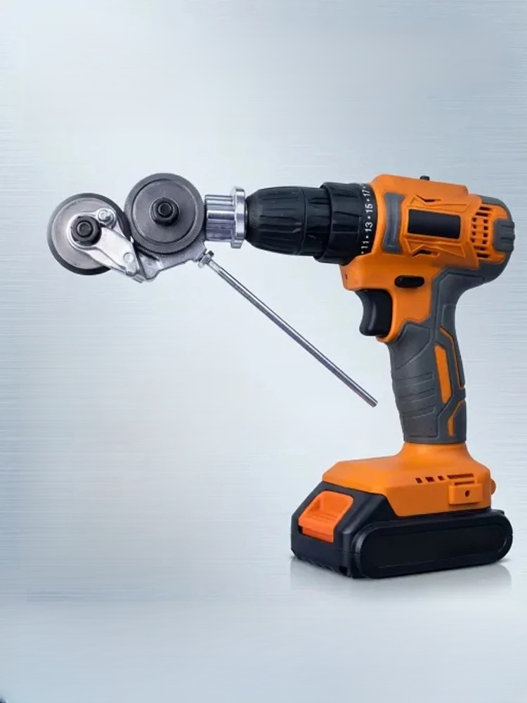 【削鐵如泥】新型電動鑽板切割器