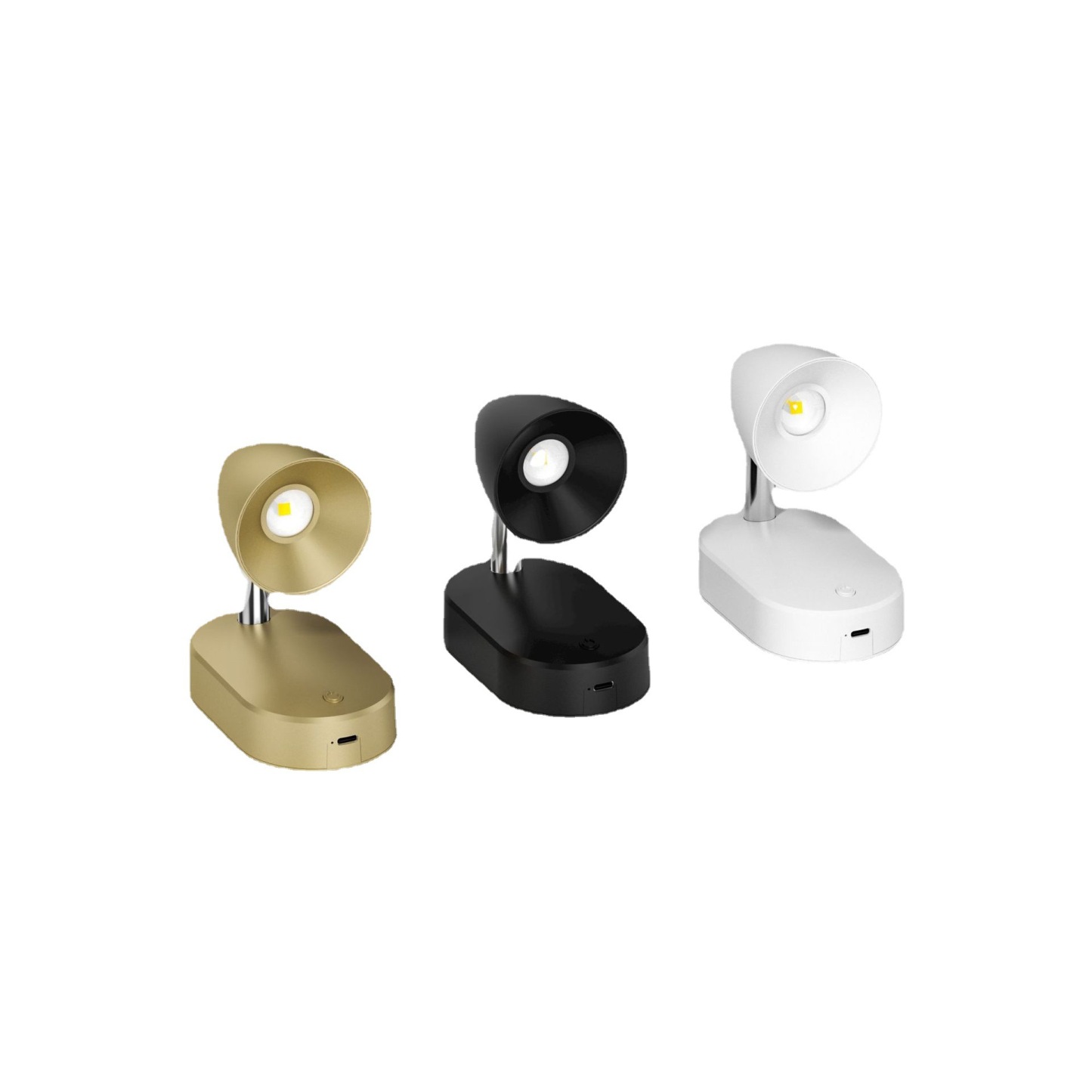  旋轉調光床頭壁燈