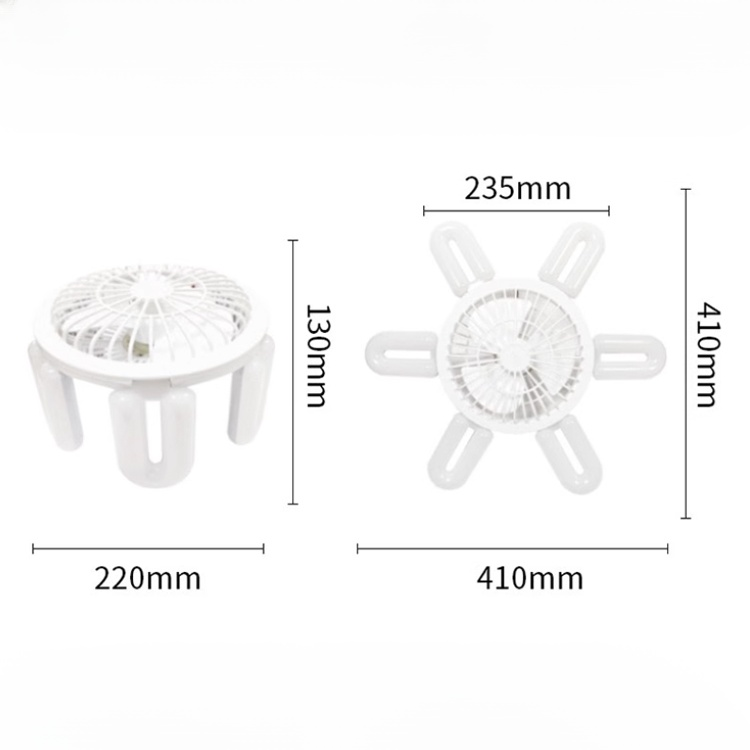 家用多功能螺口風扇燈