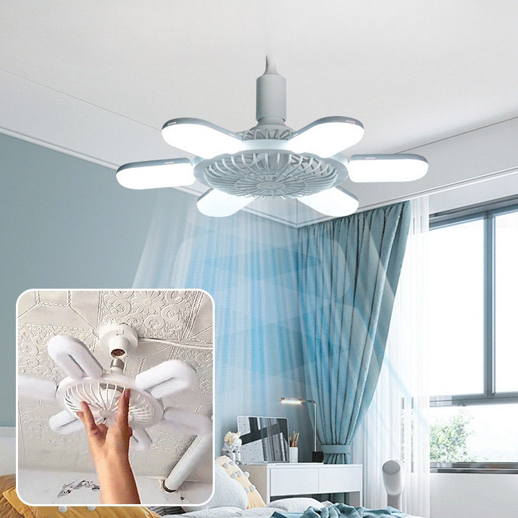 家用多功能螺口風扇燈