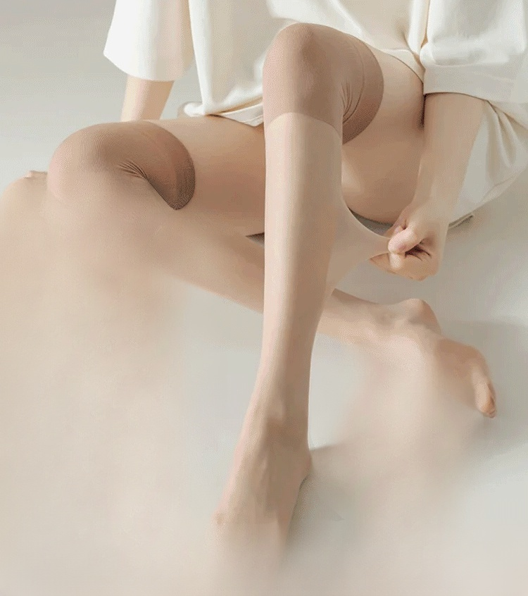 【空調房吹一天，膝蓋也不怕冷】升級款艾絨點陣護膝絲襪