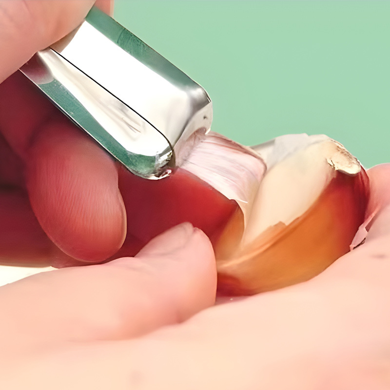 不銹鋼神奇扒蒜工具