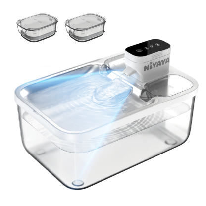 ニャ屋（Niyaya） 自動給水器 ネコ ペット用品 多重フィルター               