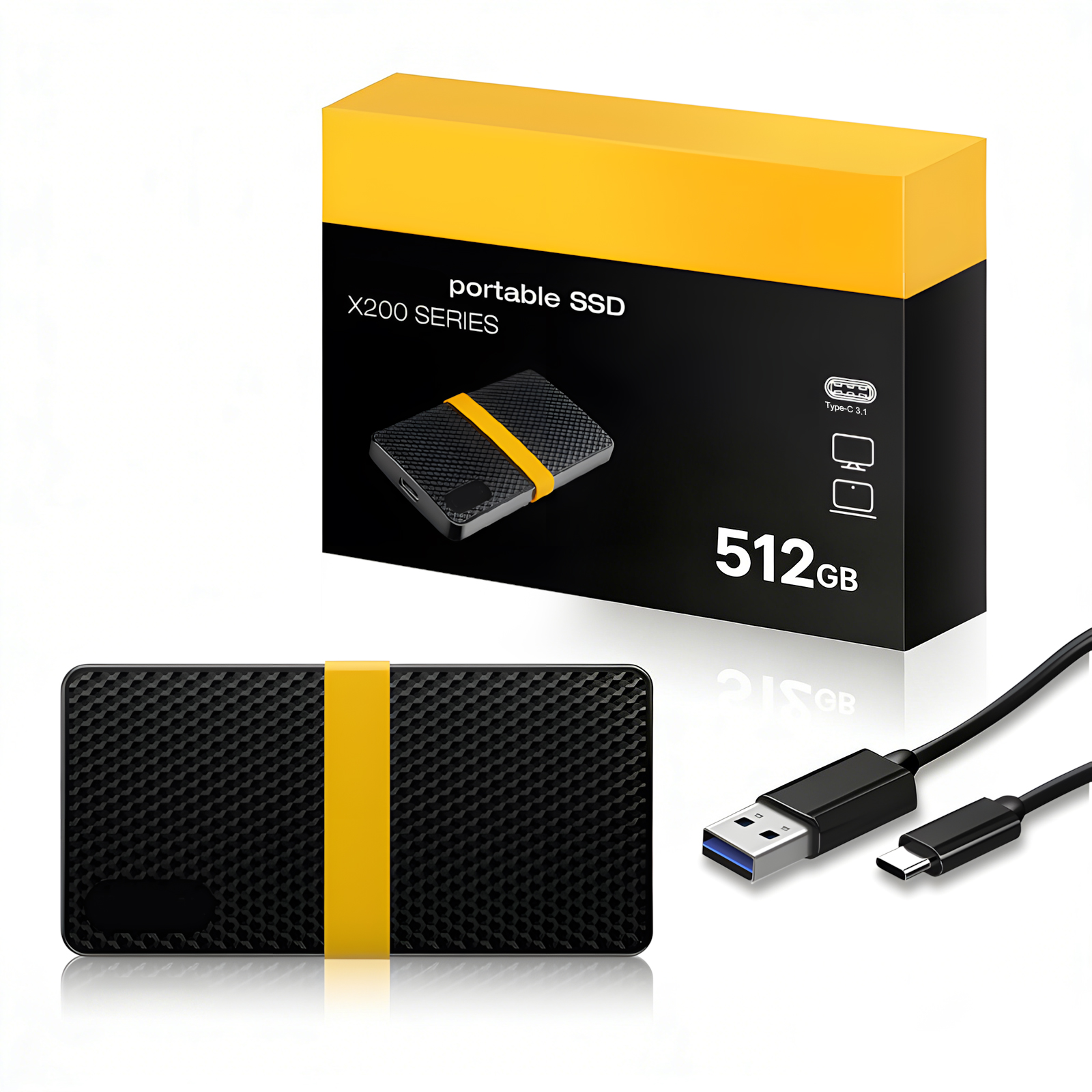 Lumenia External SSD Hard Drive