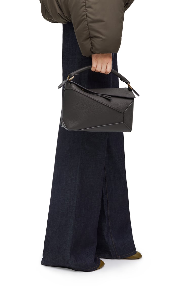 パズルバッグ スモール (ソフトグレインカーフ)