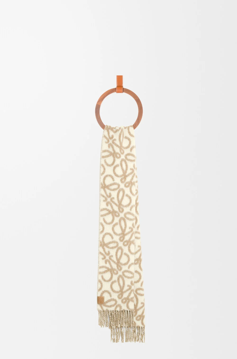 アナグラム スカーフ（アルパカ&ウールブレンド）