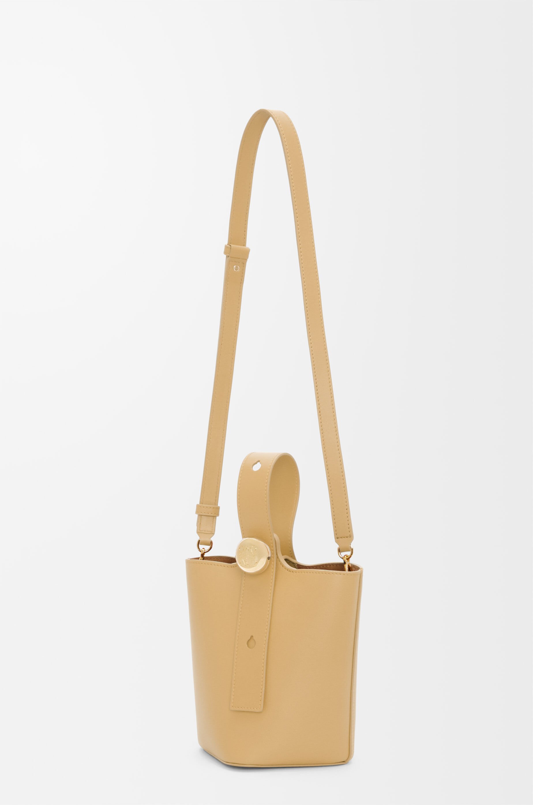 ペブル バケットバッグ ミニ（スムースカーフ）