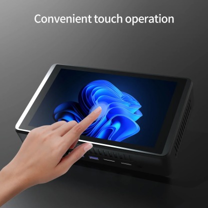 CANROGAME Q89B 8-Inch Screen Mini PC Intel N95,16GB DDR4,512GB ROM,Windows 11