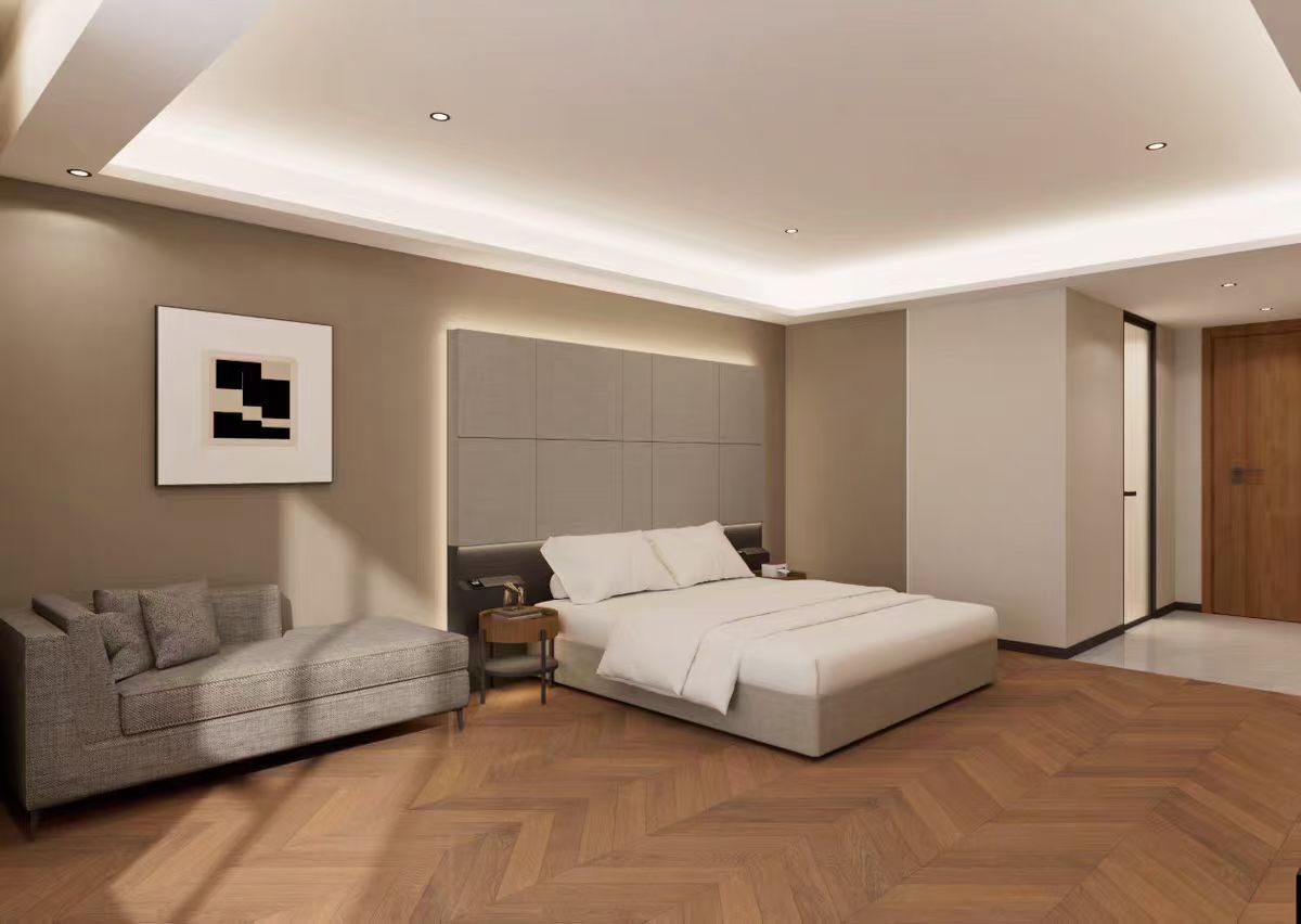 Custom Hotel Bedroom Furniture | Serene Space Solutions Engineered for Deep Sleep