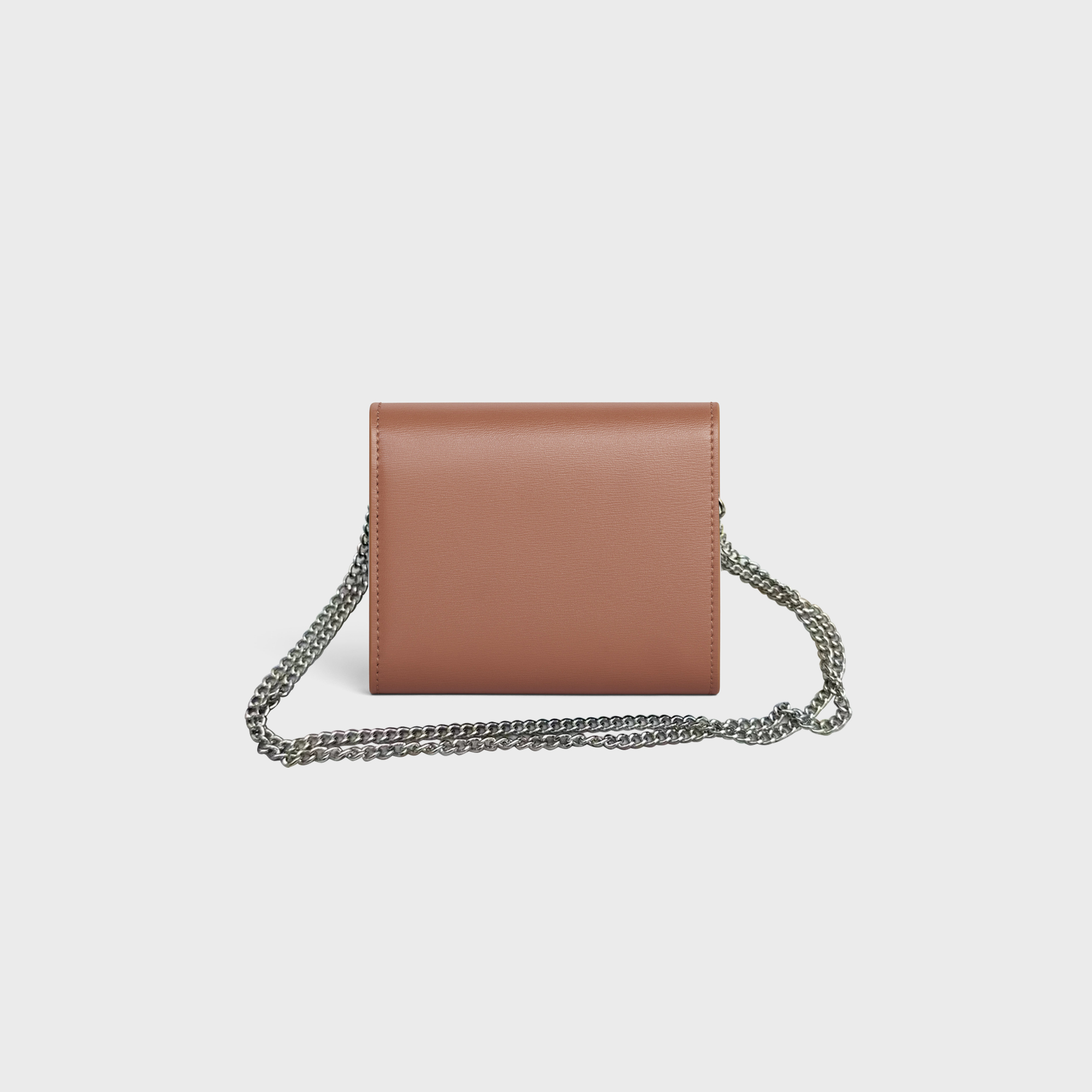 チェーンウォレット マーゴ /スモールウォレット トリオンフ / シャイニーカーフスキン ブロンズ