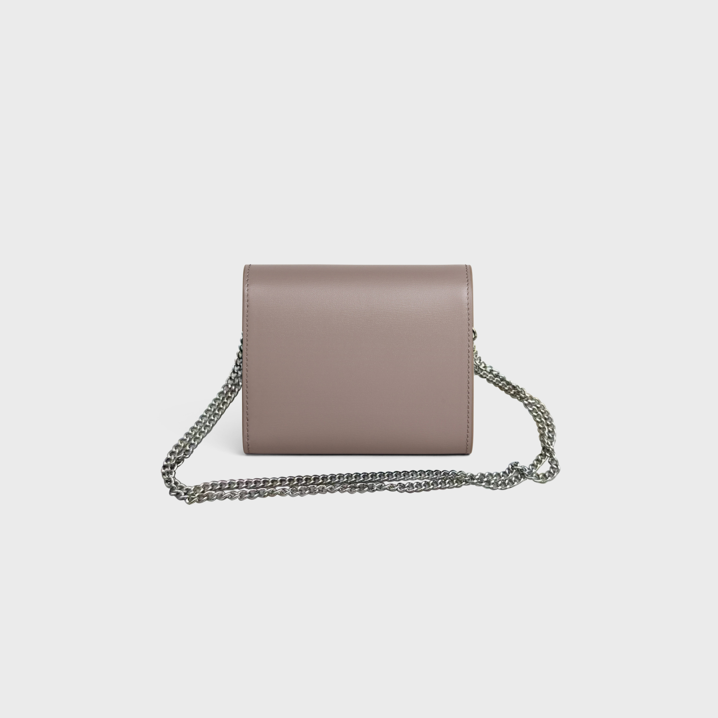 チェーンウォレット マーゴ /スモール フラップウォレット トリオンフ / シャイニーカーフスキン ぺブル