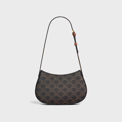 ミディアム ティリー バッグ / トリオンフキャンバス＆カーフスキン / タン