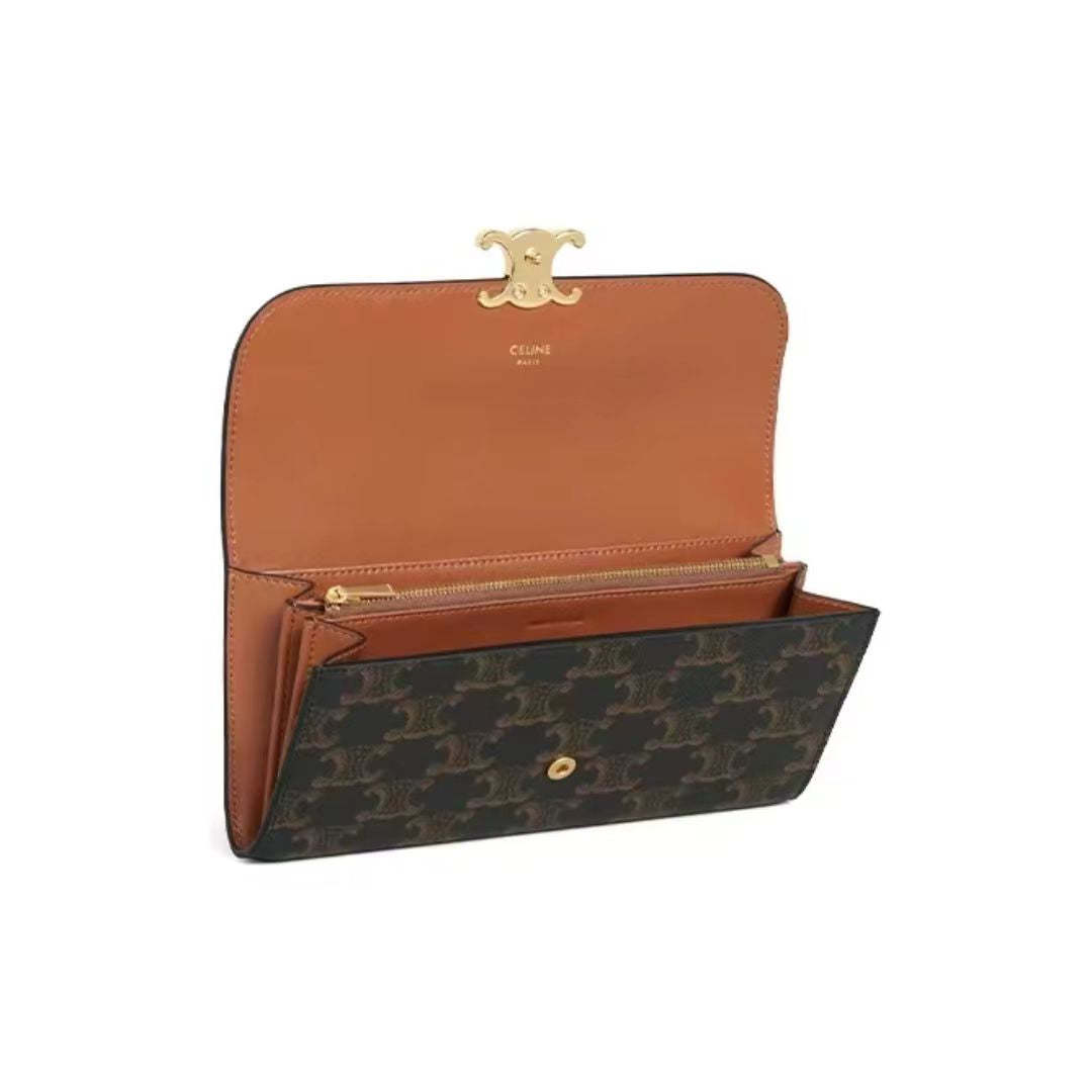 ラージウォレット トリオンフ / トリオンフキャンバス タン