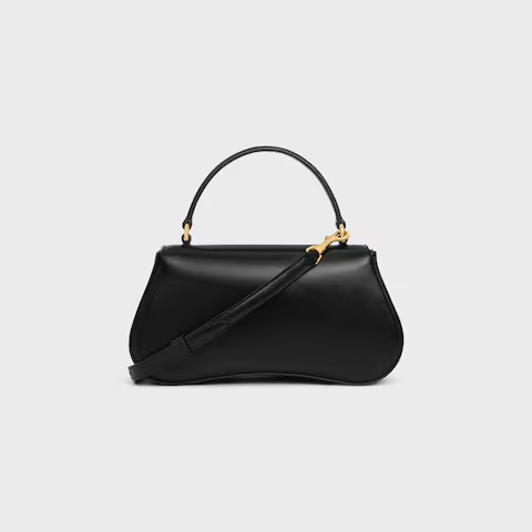 ティーン CELINE ローラ / シャイニーカーフスキン / ブラック