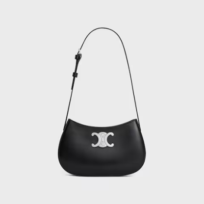 ミディアム ティリー バッグ / シャイニーカーフスキン / ブラック