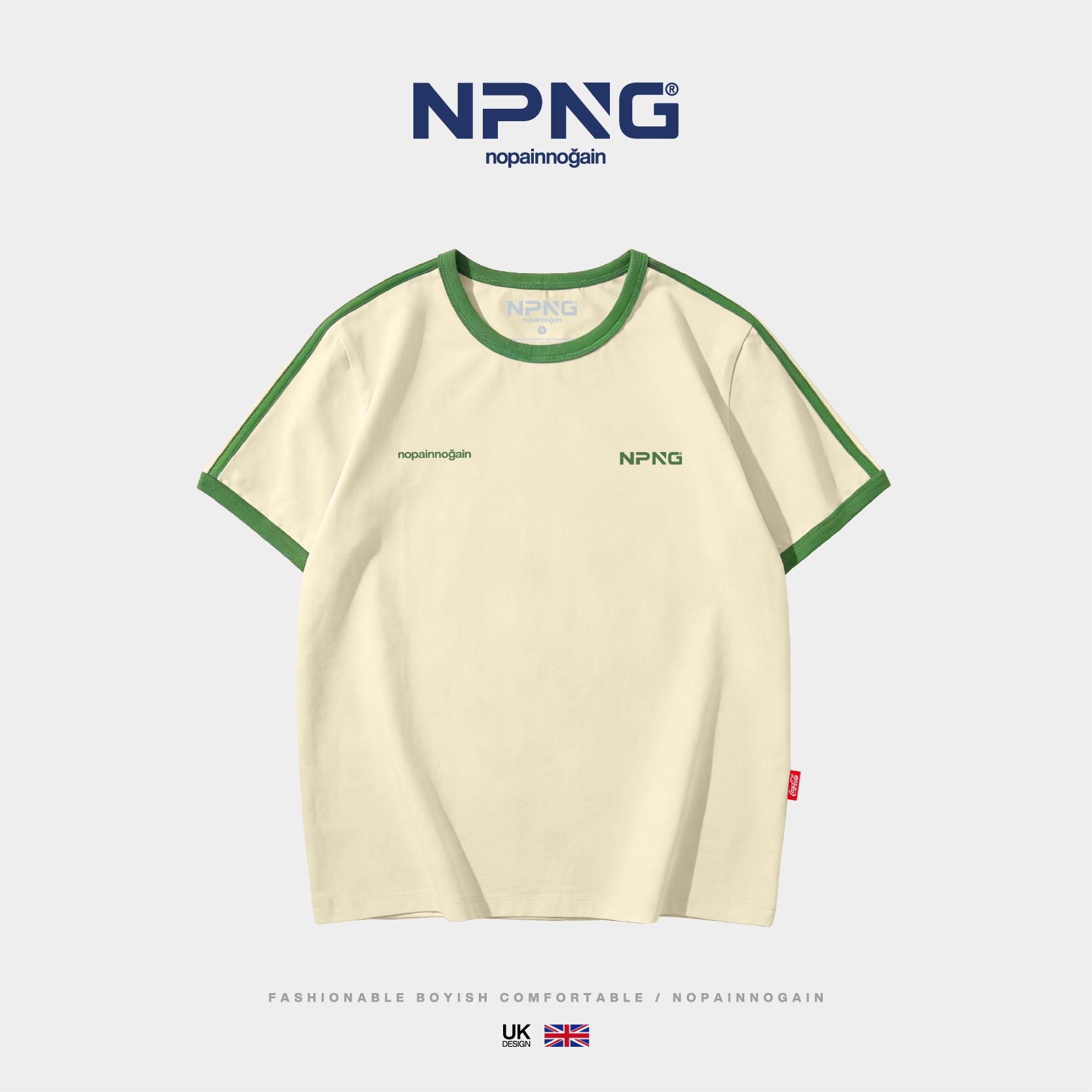 NPNG 可口可樂合作款音樂系列女裝T賉