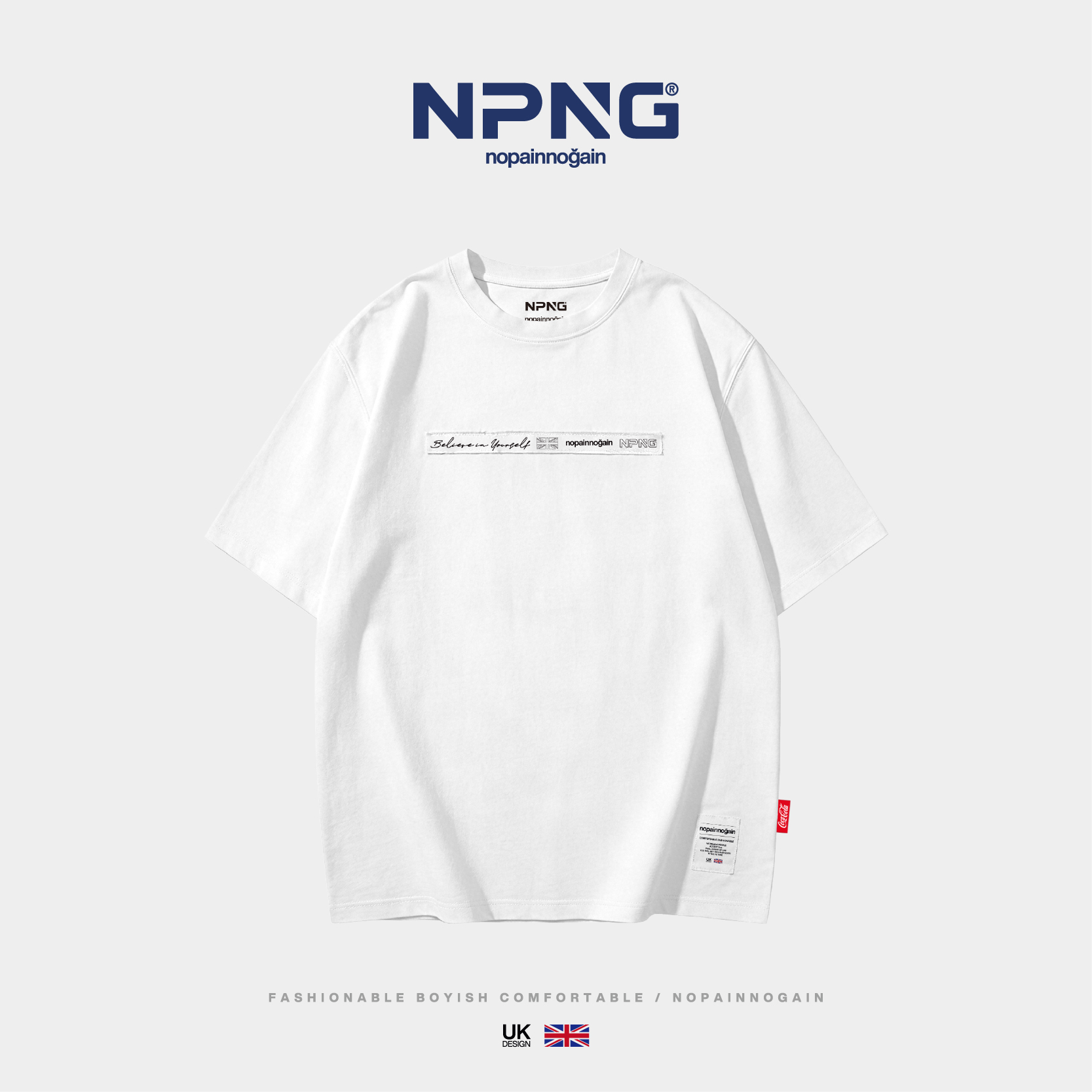 NPNG 可口可樂合作款音樂系列拼貼布男女裝