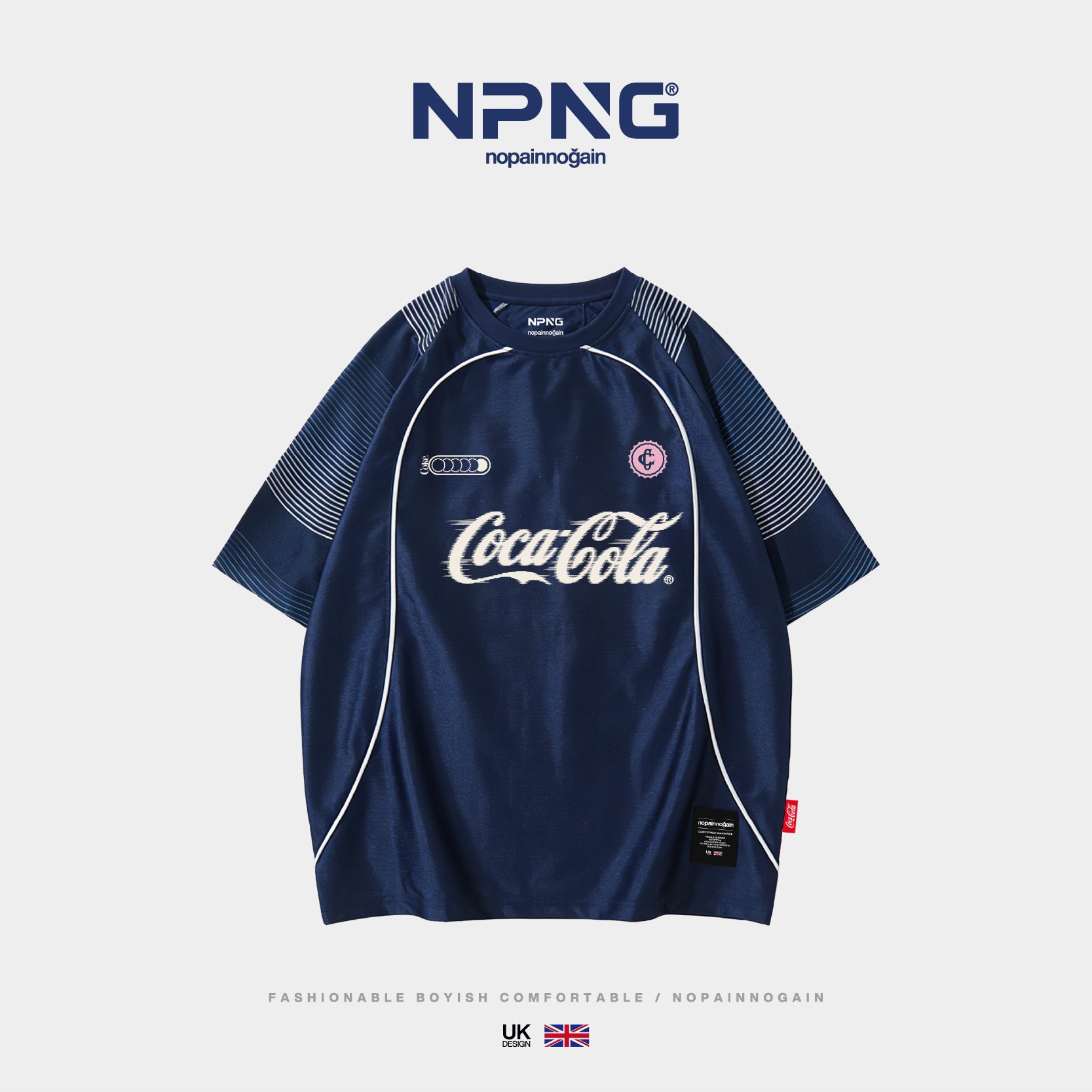 NPNG 可口可樂合作款復古運動系列球衣