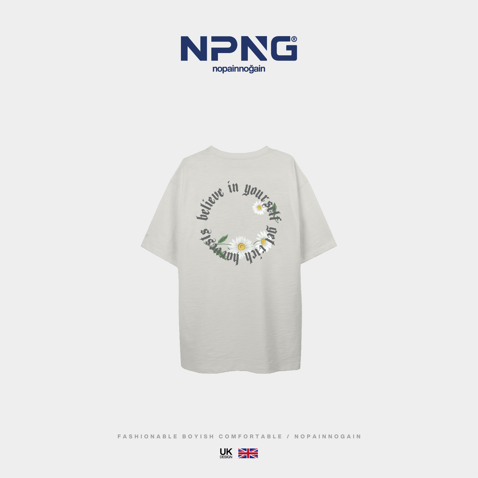 NPNG植覺蔓衍26春夏中性圓領短袖T恤