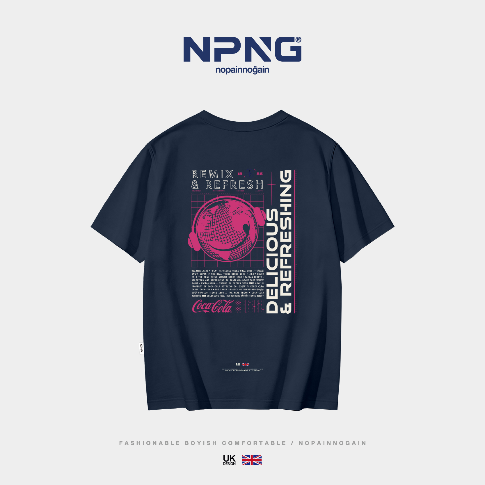 NPNG 可口可樂合作款音樂系列T賉