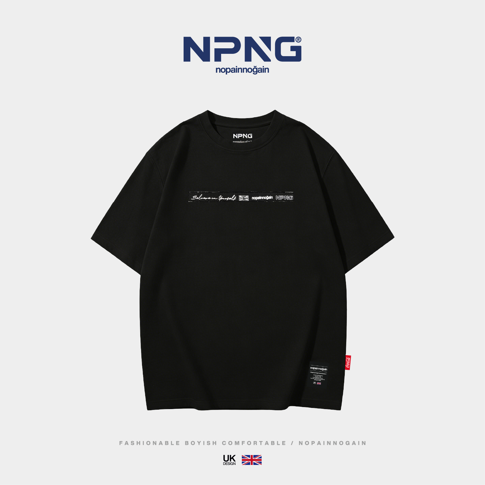 NPNG 可口可樂合作款音樂系列拼貼布男女裝