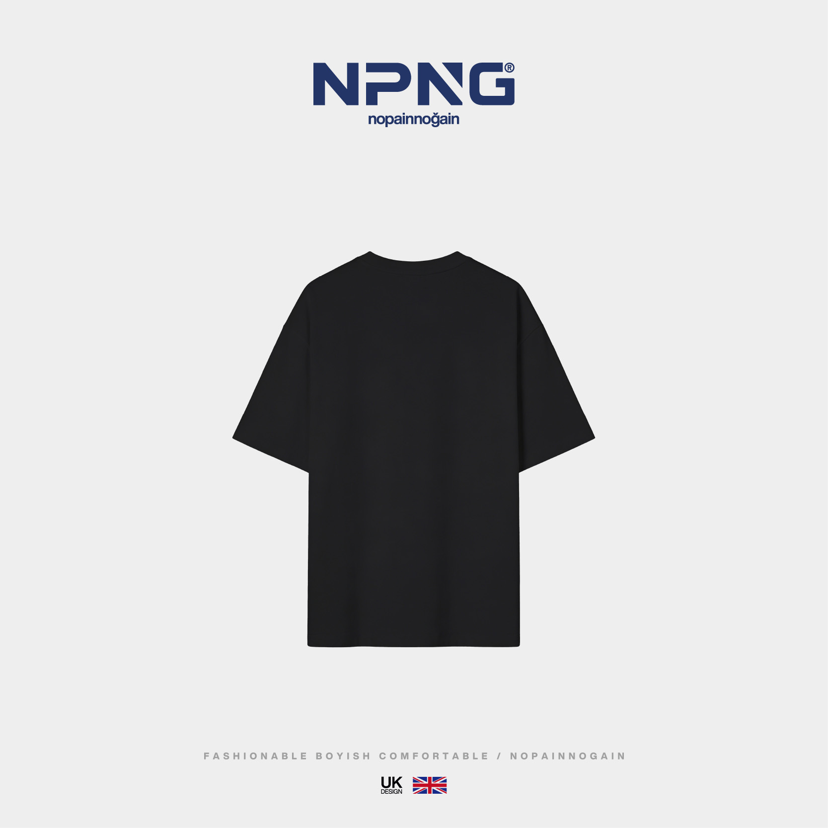 NPNG荊棘"N"標透氣速幹短袖