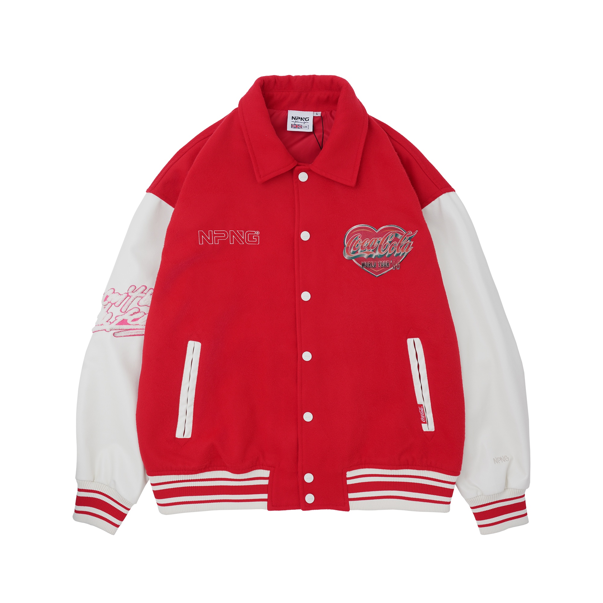 NPNG 可口可樂合作款翻領棒球服