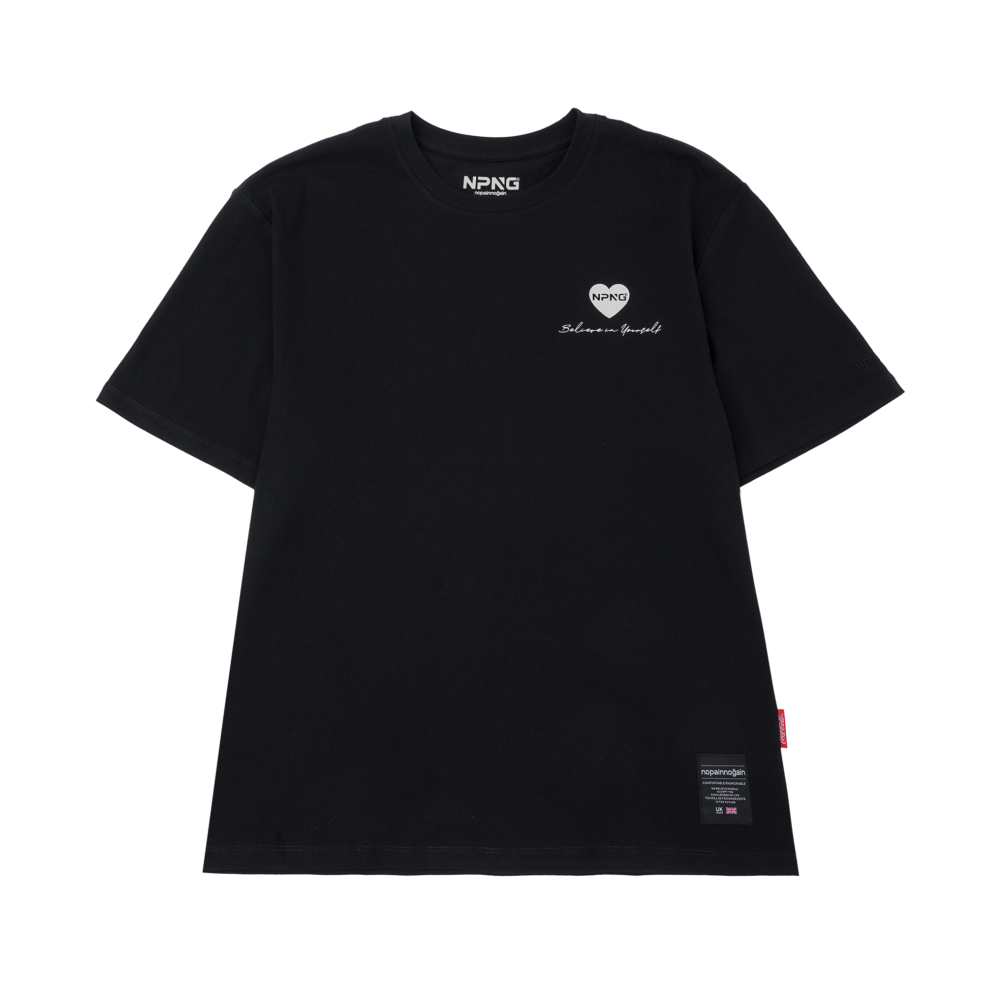 NPNG 可口可樂合作款 北極熊條紋圓領短袖T恤 NPTA26K0009-SS306