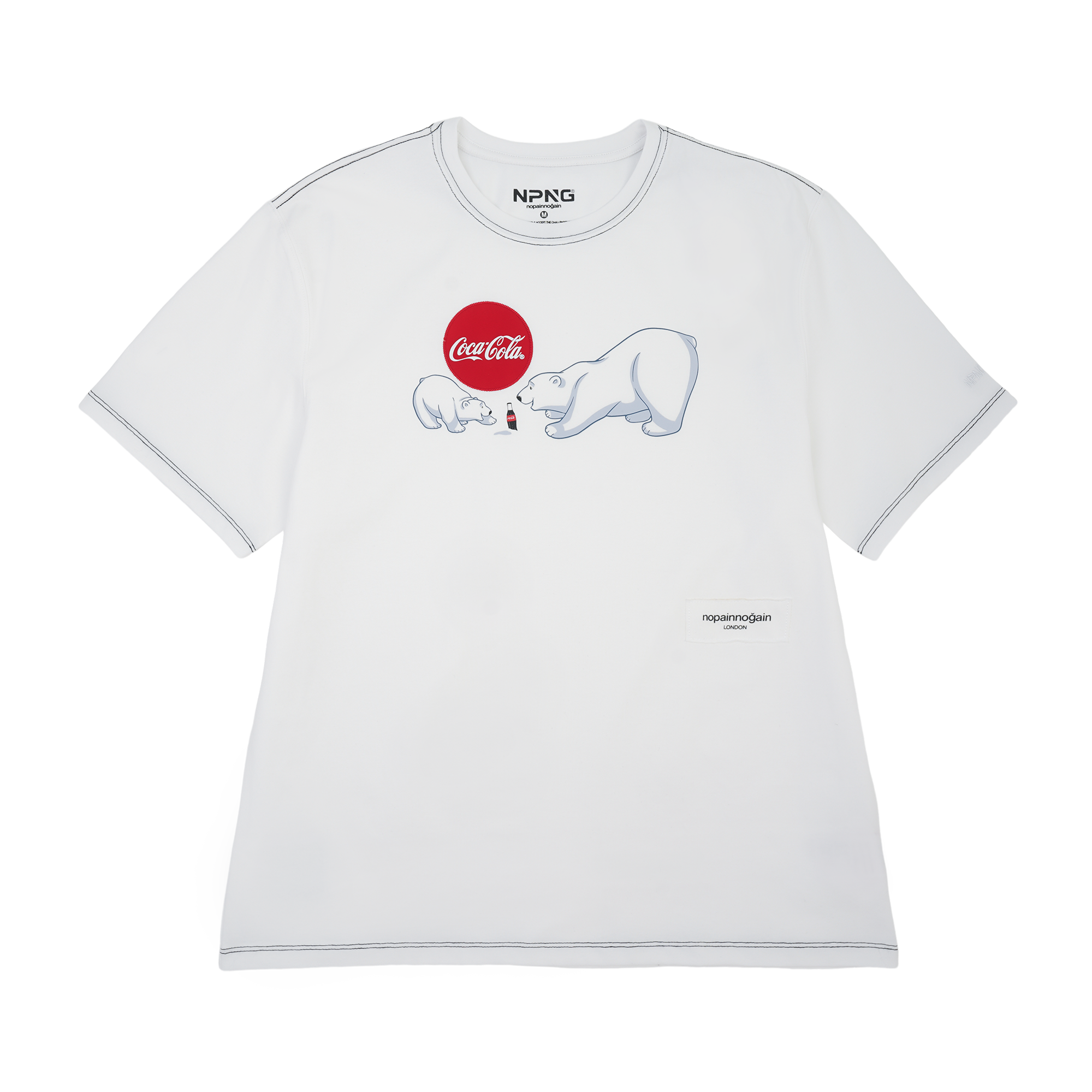 NPNG 可口可樂合作限定款 北極熊短袖 NPTA26K0004-SS204