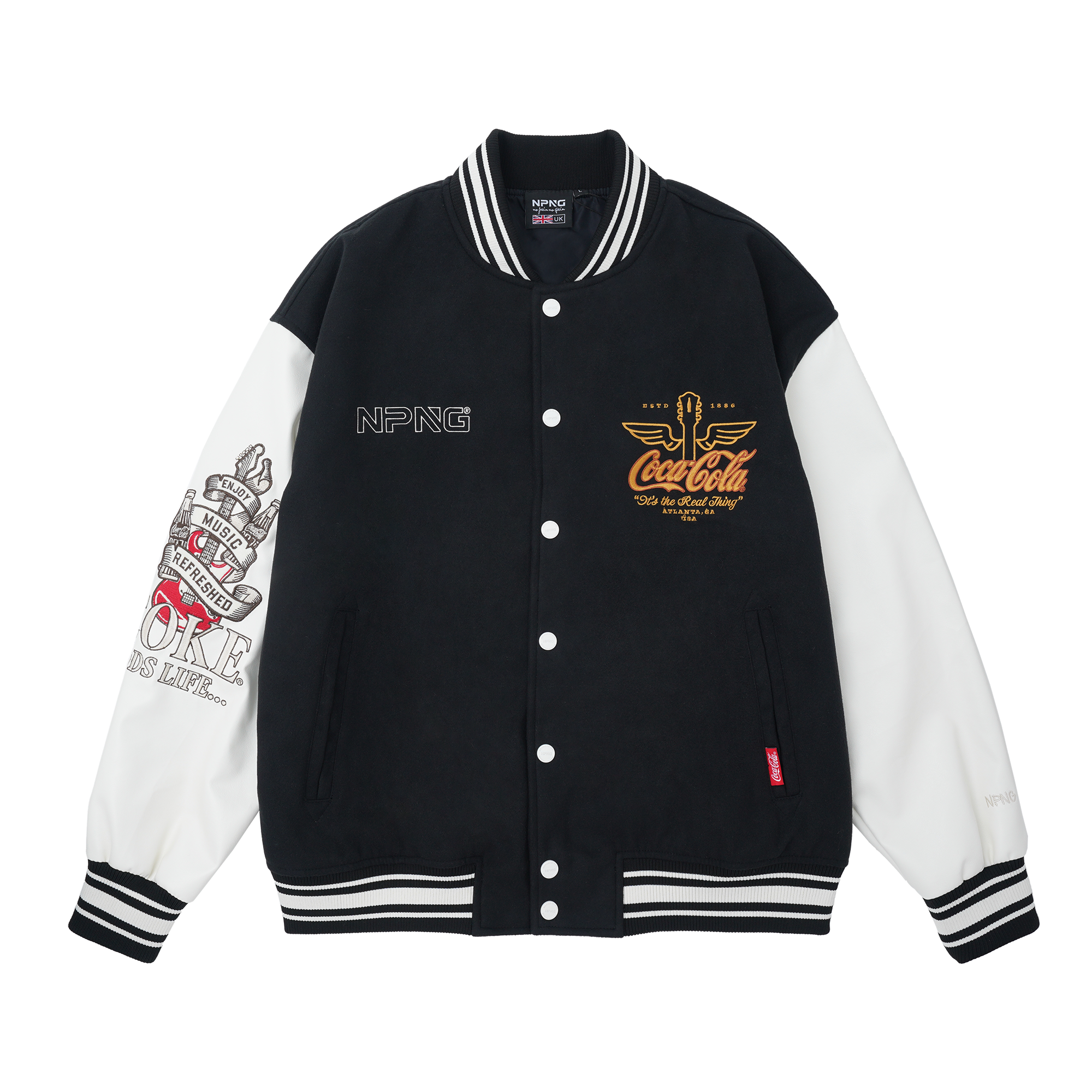 NPNG 可口可樂聯名 外套 NPWA26K0003-SS342-BKCOFF WHC