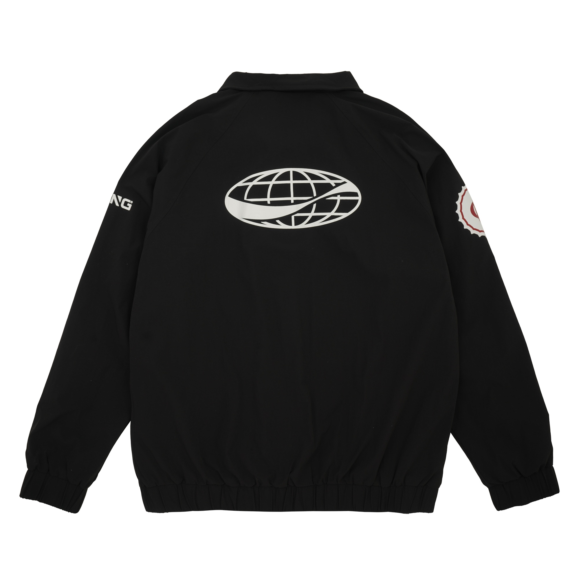 NPNG 復古運動風格撞色拼接風衣