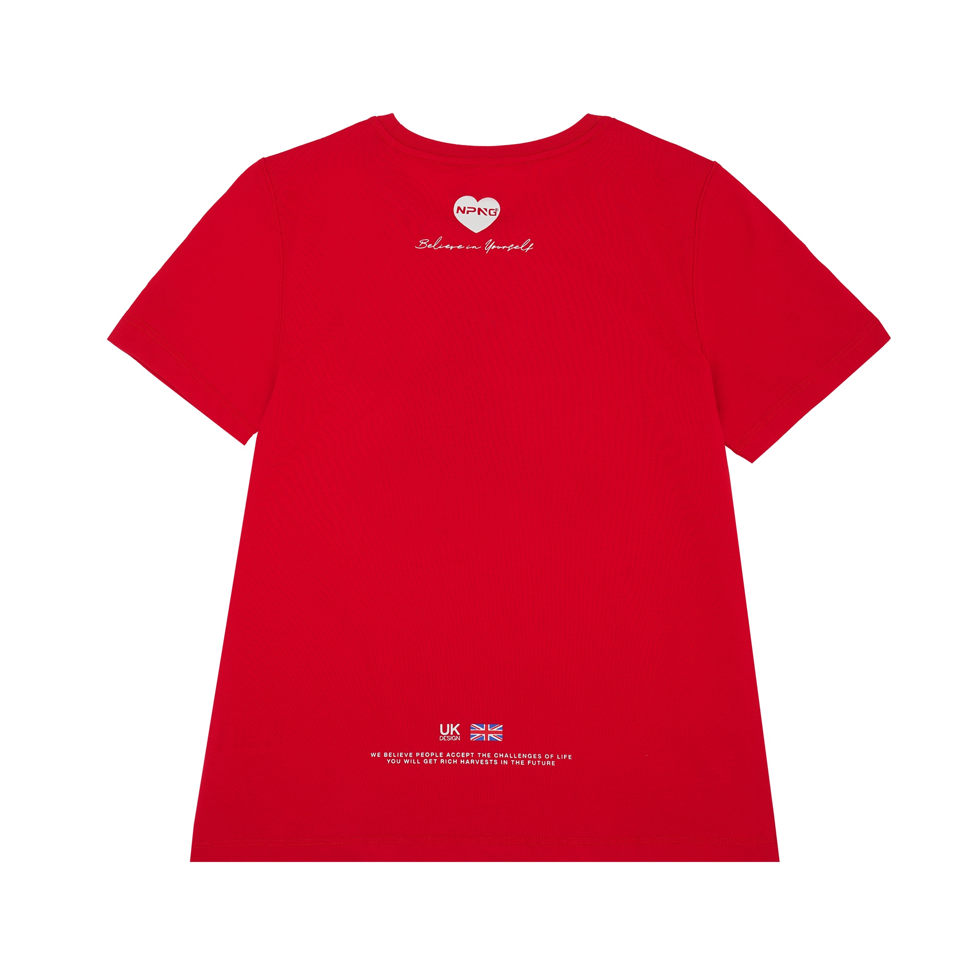 NPNG 可口可樂合作款 北極熊條紋圓領短袖T恤