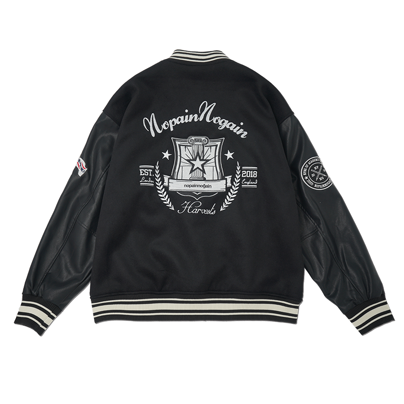 NPNG 插肩袖棒球外套 NPA25BW0020-FW151